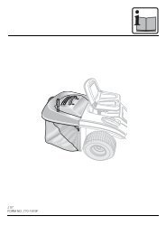 J 07 FORM NO. 770V1819F - MTD Europe