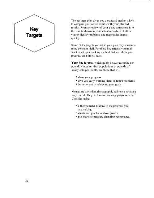 Preparing a Business Plan - Bee Keeper Example - Agricultural ...