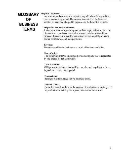 Preparing a Business Plan - Bee Keeper Example - Agricultural ...