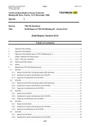 TSGT#6(99) 265 Table of contents - 3GPP