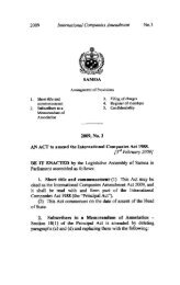 2009 International Companies Amendment No.3