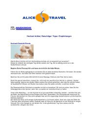 Hochzeit Artikel, Spitzen u - Alice Travel