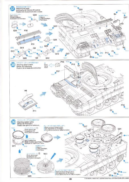 Bauanleitung (PDF/27MB) - Tamiya