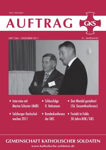 AUFTRAG_284_w.pdf - Gemeinschaft Katholischer Soldaten