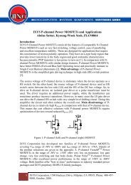 IXYS P-channel Power MOSFETs and Applications Abdus Sattar  ...