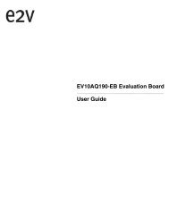 EV10AQ190-EB Evaluation Board User Guide - MSC Vertriebs GmbH