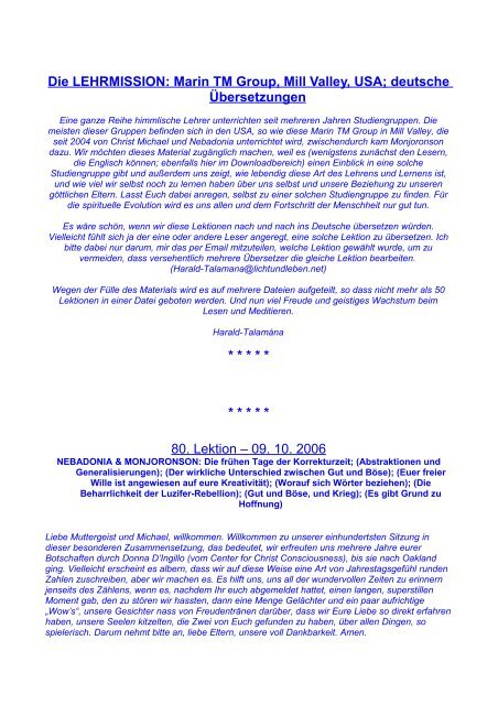 Marin Tm Group Mill Valley Usa Deutsche Licht Und Leben