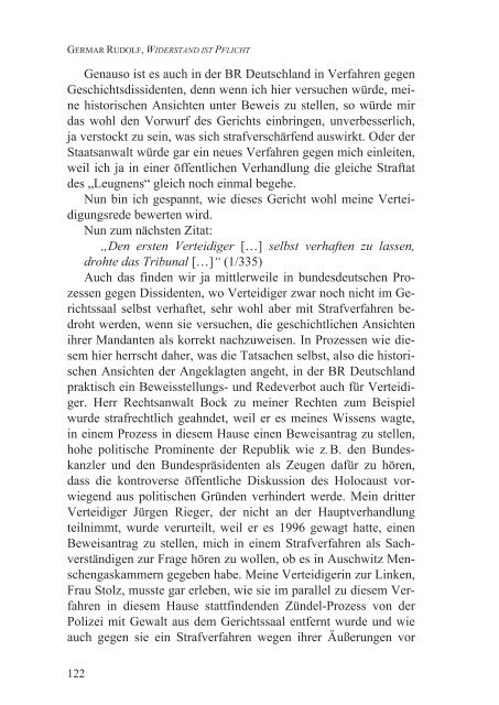 Germar Rudolf, Widerstand ist Pflicht (2012; PDF-Datei