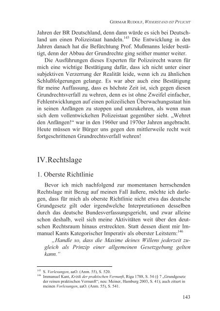 Germar Rudolf, Widerstand ist Pflicht (2012; PDF-Datei