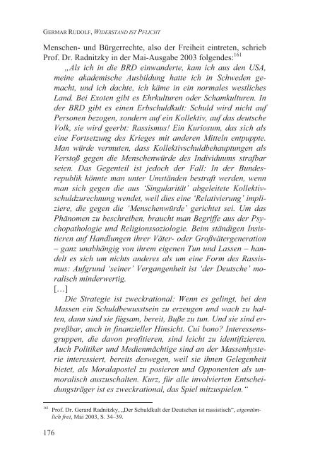 Germar Rudolf, Widerstand ist Pflicht (2012; PDF-Datei