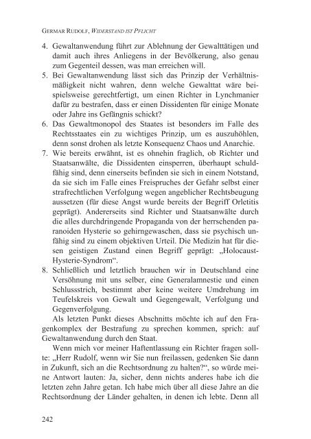 Germar Rudolf, Widerstand ist Pflicht (2012; PDF-Datei