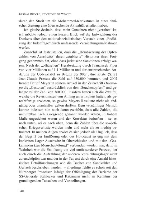 Germar Rudolf, Widerstand ist Pflicht (2012; PDF-Datei