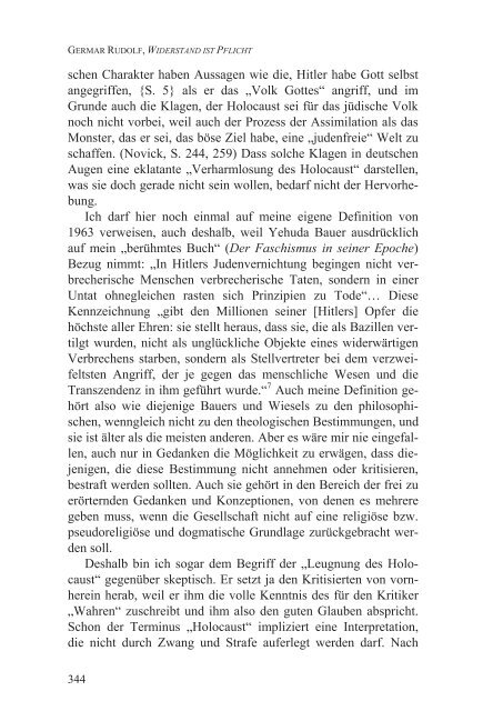 Germar Rudolf, Widerstand ist Pflicht (2012; PDF-Datei