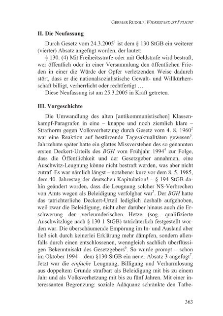 Germar Rudolf, Widerstand ist Pflicht (2012; PDF-Datei