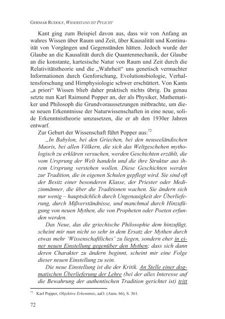 Germar Rudolf, Widerstand ist Pflicht (2012; PDF-Datei