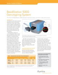 Illumina Beadstation 500G