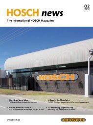The International HOSCH Magazine - hosch-international.com