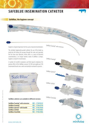 Safeblue InSemInatIon Catheter