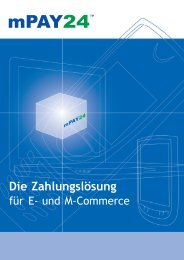 Die Zahlungslösung - Mpay24 GmbH