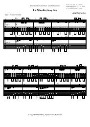 La Gitanita, duet - Jürg Hochweber