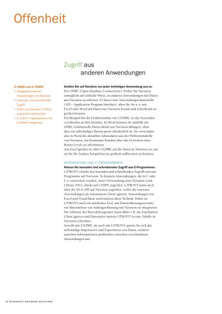 Broschüre NAV Technologie (PDF) - msu solutions GmbH