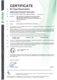 EC examination certificate