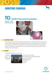 MINITUBE SEMINAR TCI- The ART of Transcervical Insemination