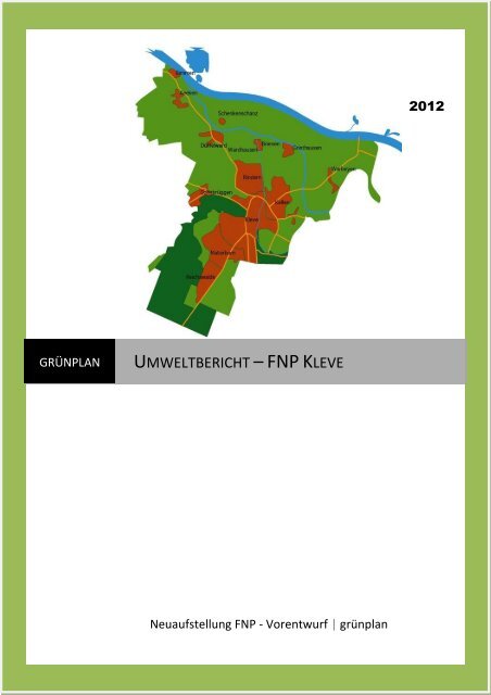 Umweltbericht – FNP Bergkamen - in Kleve