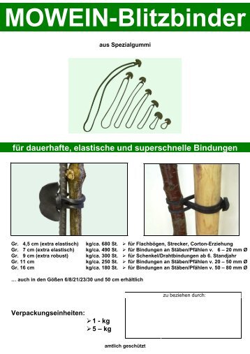 Blitzbinder Weinbau ohne NEU