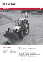 970 Elite Datenblatt - Terex Corporation