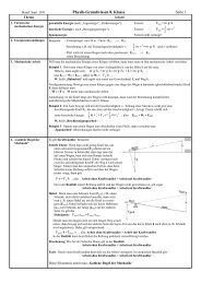 Physik-Grundwissen 8. Klasse Seite 1