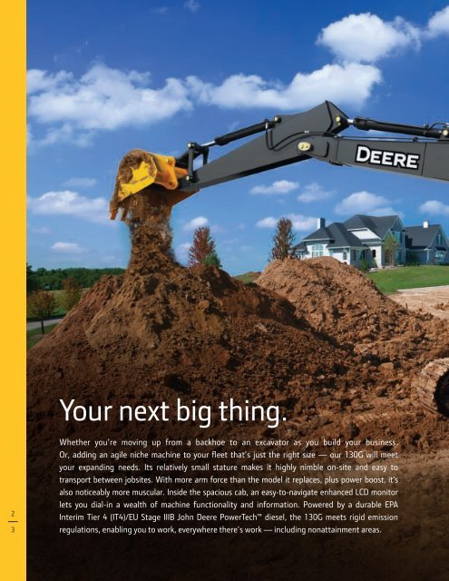 130G EXCAVATOR - John Deere