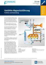 Gekühlte Abgasrückführung - MS Motor Service International GmbH