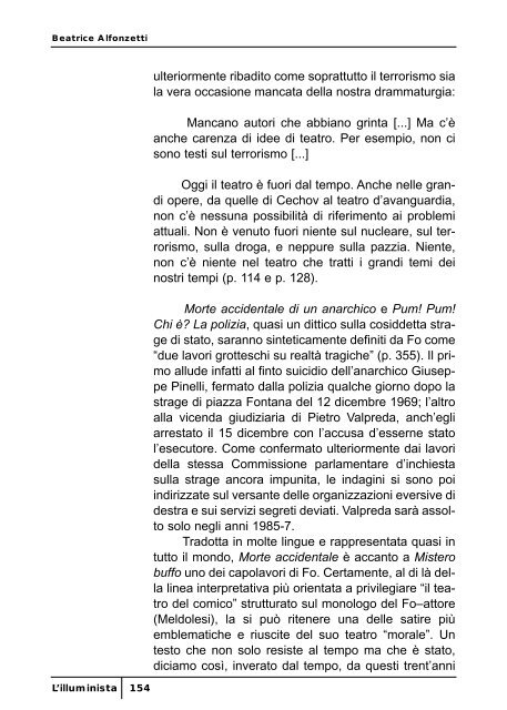 Gli anni di piombo. Satira e tragedia in Dario Fo - Italianistica e ...