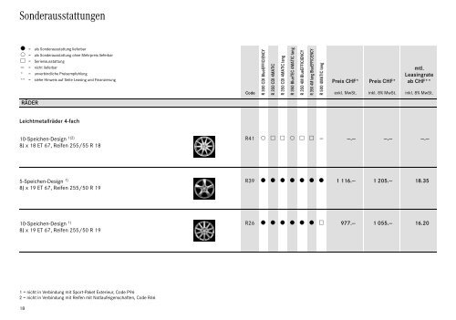 Download R-Klasse Preisliste (PDF)