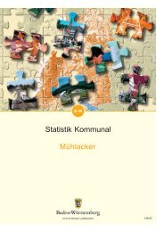 'Statistik Kommunal 2006' - Broschüre zum Download