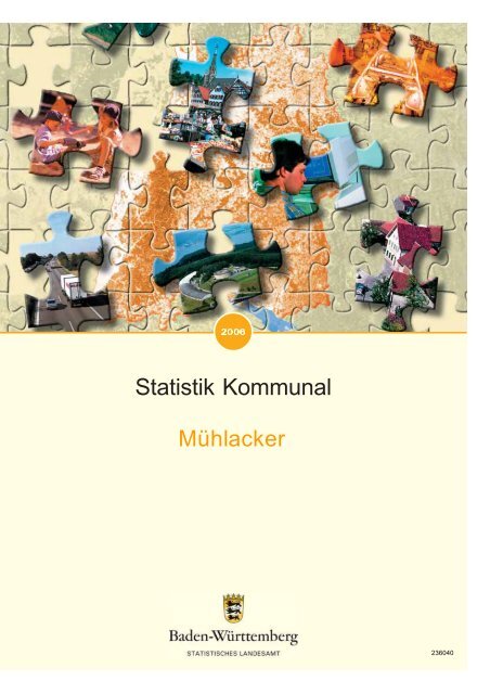 'Statistik Kommunal 2006' - Broschüre zum Download