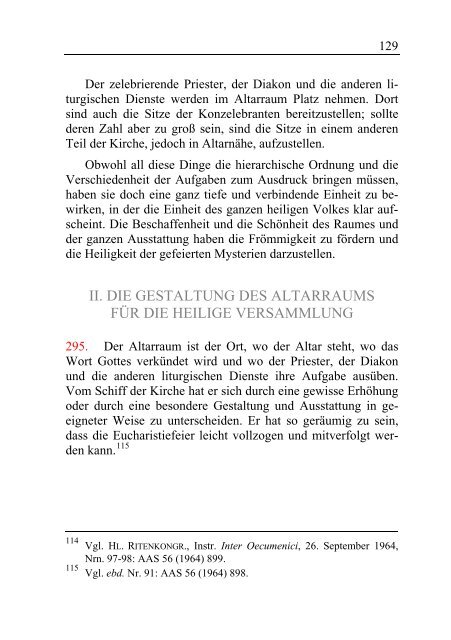 Missale Romanum - Editio Typica Tertia 2002. Grundordnung des ...