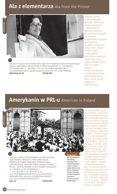 PF 2010 okladka_preview - Polski Instytut Sztuki Filmowej