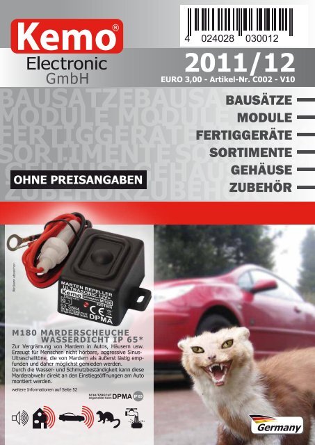 3er Pack Blinker Wechselblinker Flasher Kemo B003 Bausatz
