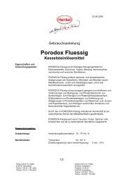 Porodox Fluessig