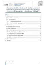 Detailinformationen - LMU