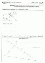Geometria Descriptiva La Euatm calendario de examenes euatm