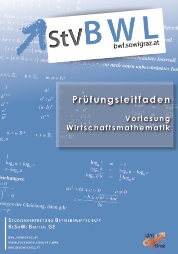 Prüfungsleitfaden - StV BWL