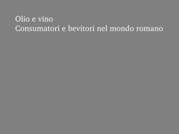 Classificare l'antichità: i grandi Corpora