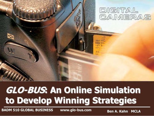 GLO-BUS: An Online Simulation for Developing Winning ... - COPLAC