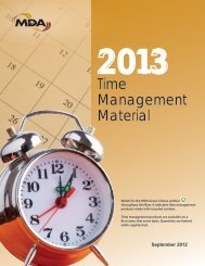 Time Management Material - MDA