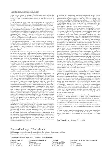 EISS OHN - Verband Deutscher Antiquare e. V.