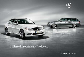 C - Klasse Limousine und T - Modell. - Mercedes