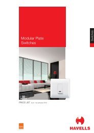 Product Brochures - Havells